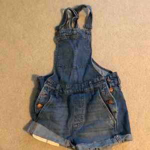 Madewell short overalls